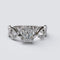 0.9ct Princess Cut Intertwined Gold Engagement Ring - 05GG24